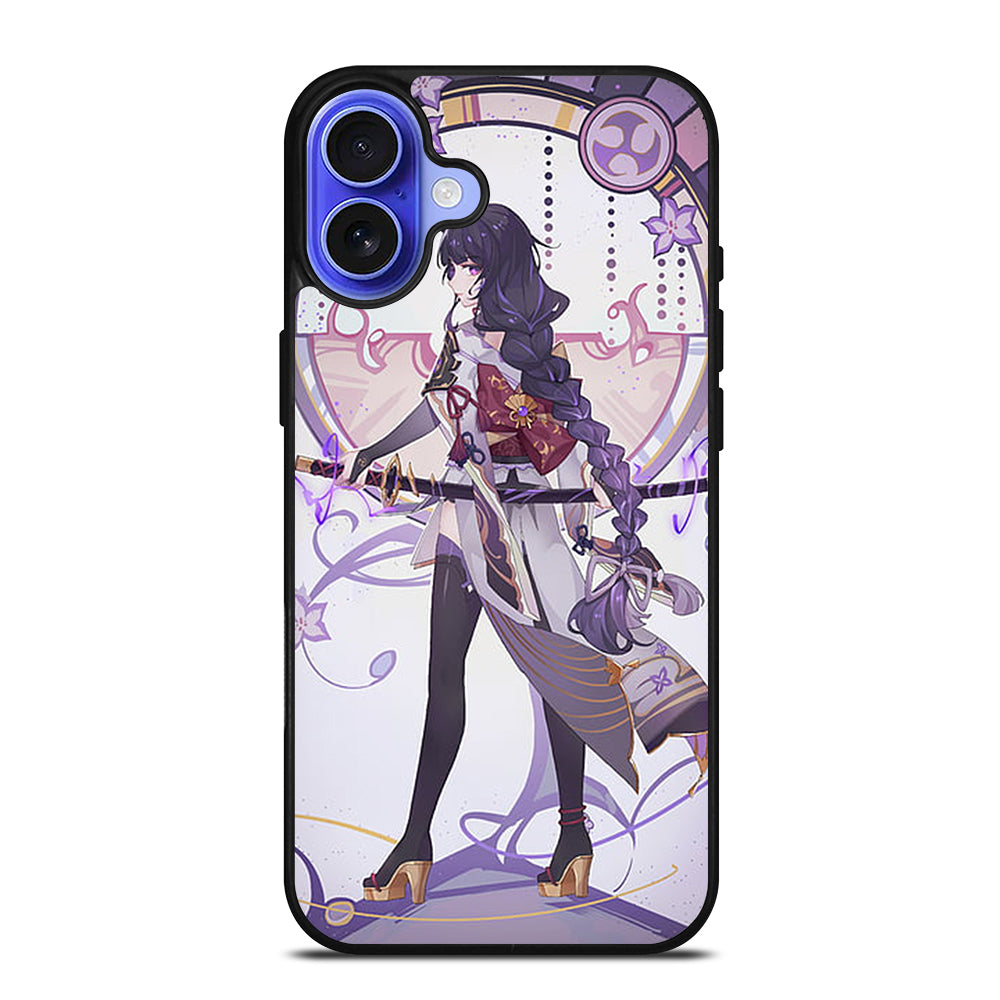 RAIDEN SHOGUN GENSHIN IMPACT GAME 1 iPhone 16 Case Cover