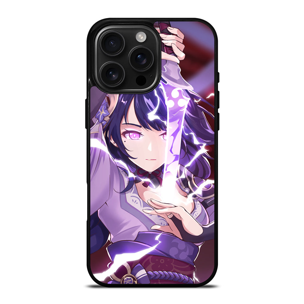 RAIDEN SHOGUN GENSHIN IMPACT GAME 2 iPhone 16 Pro Max Case Cover