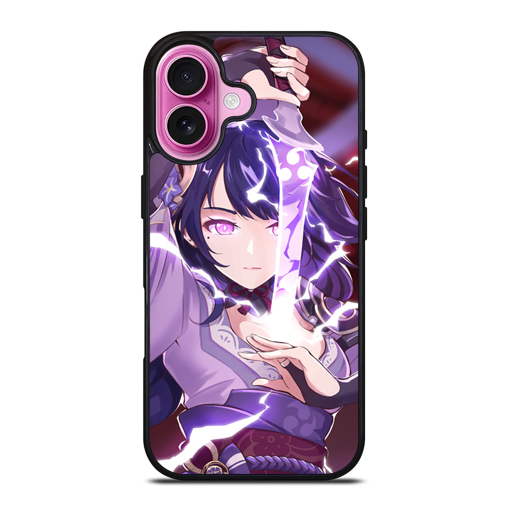RAIDEN SHOGUN GENSHIN IMPACT GAME 2 iPhone 16 Plus Case Cover