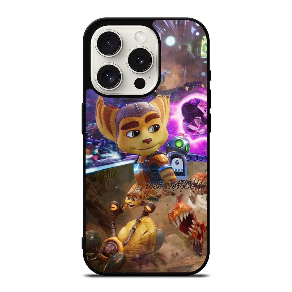 RATCHET AND CLANK VIDEO GAMES 1 iPhone 15 Pro Case Cover