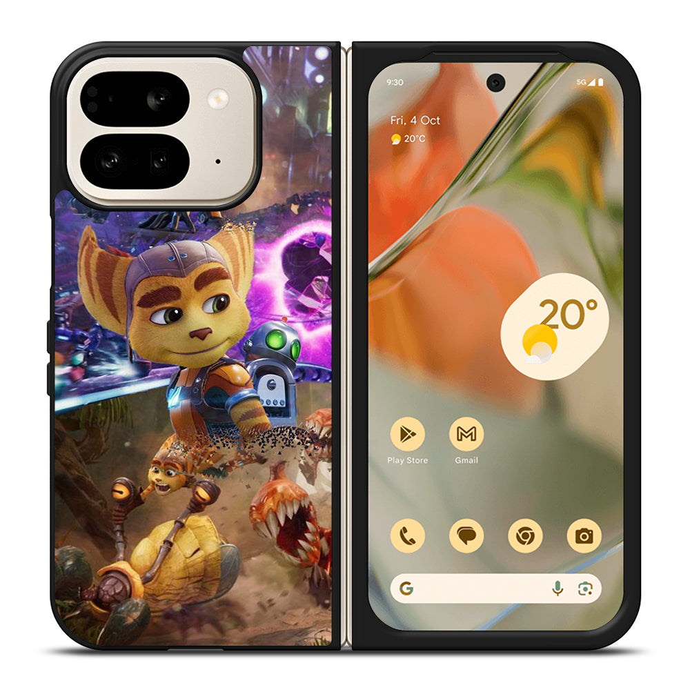 RATCHET AND CLANK VIDEO GAMES 1 Google Pixel 9 Pro Fold Case Cover