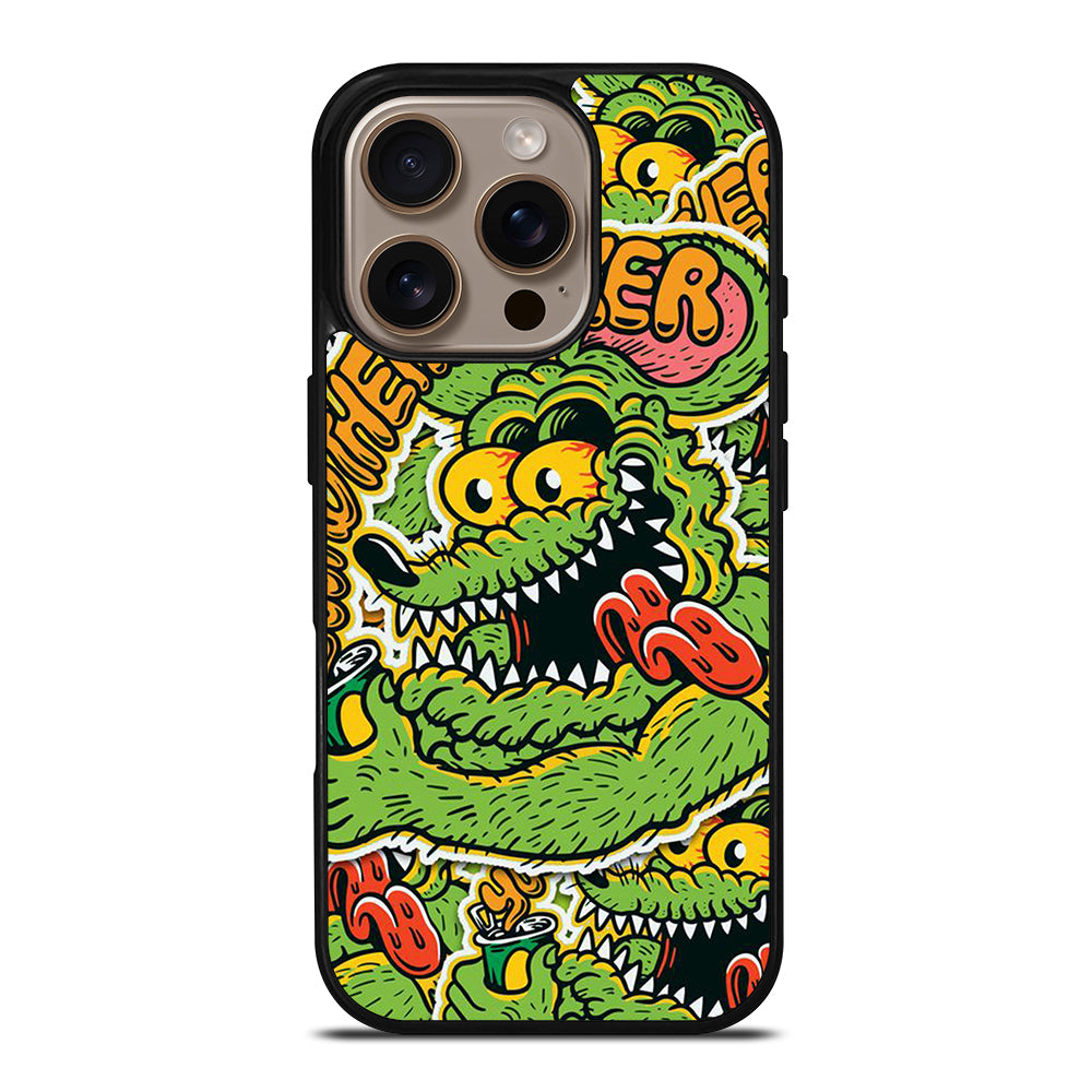 RAT FINK ART 2 iPhone 16 Pro Case Cover