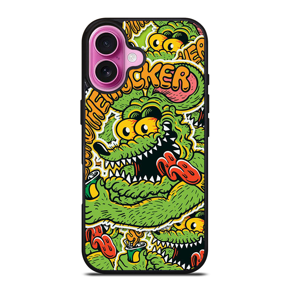 RAT FINK ART 2 iPhone 16 Plus Case Cover