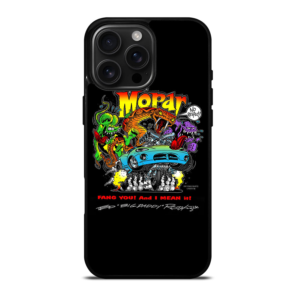 RAT FINK MOPAR 4 iPhone 16 Pro Max Case Cover