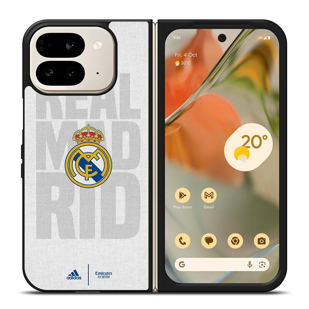 REAL MADRID FC SOCCER LOGO Google Pixel 9 Pro Fold Case Cover