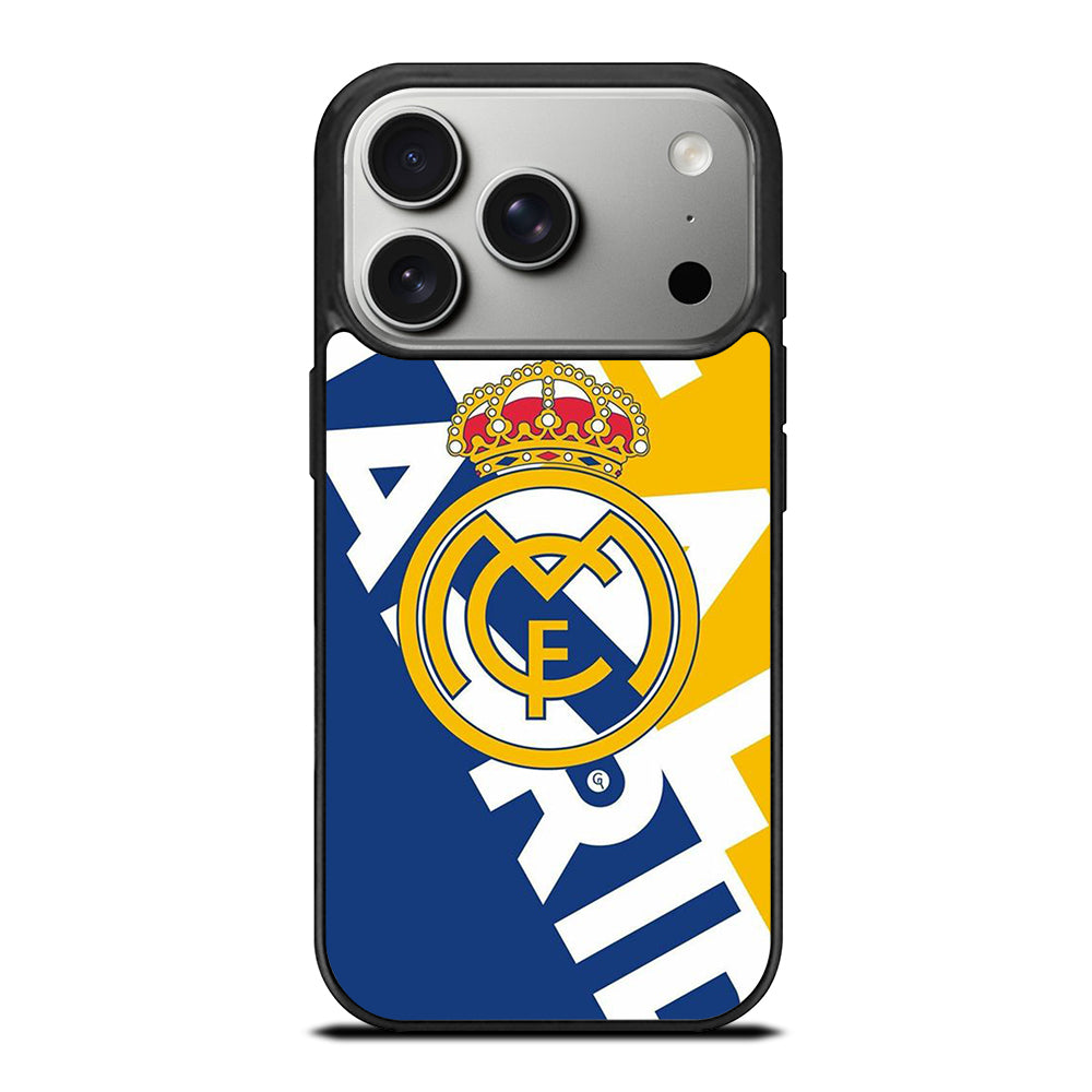 REAL MADRID FOOTBALL LOGO iPhone 17 Pro Case Cover
