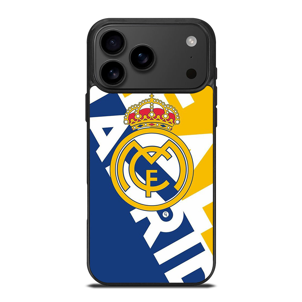 REAL MADRID FOOTBALL LOGO iPhone 17 Pro Max Case Cover