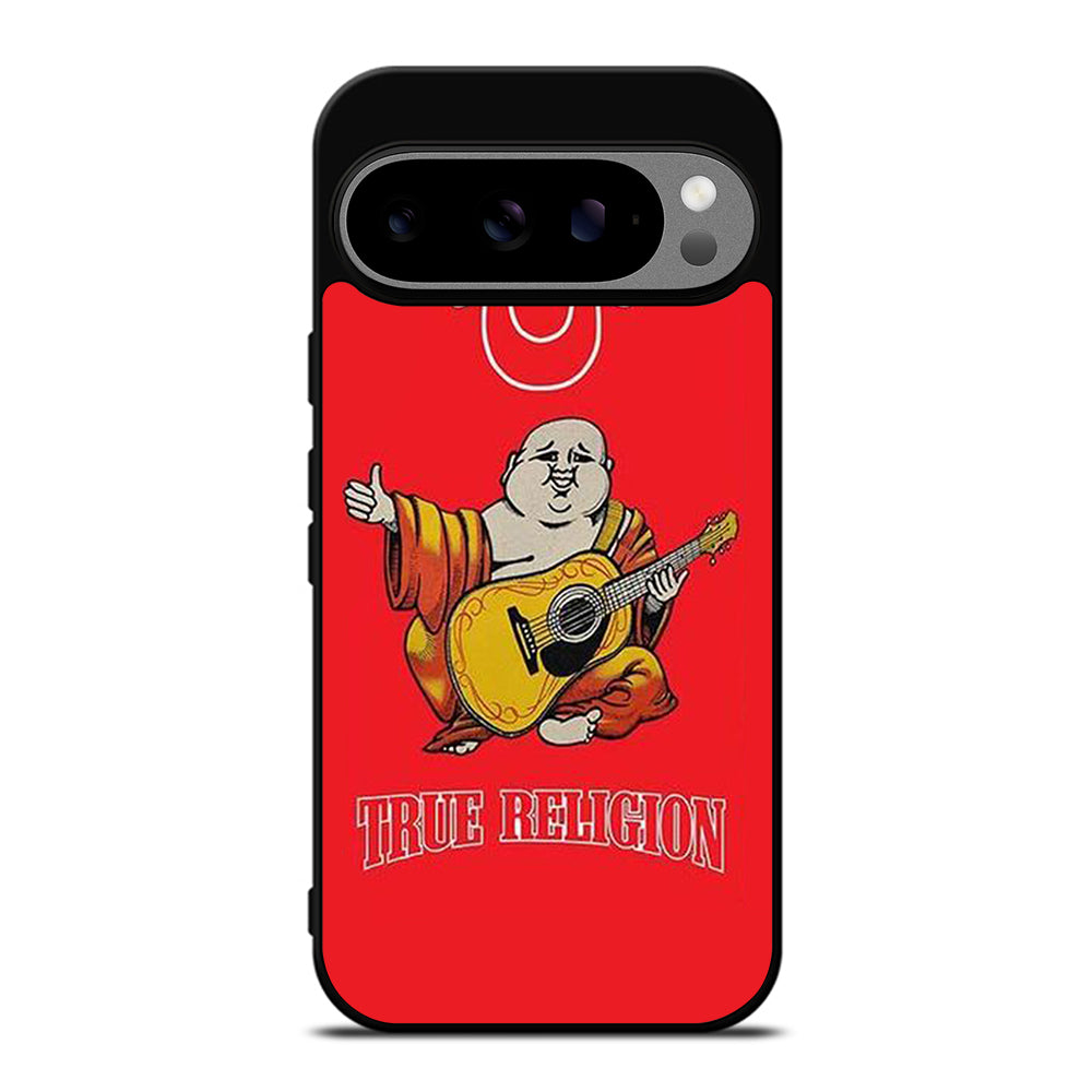 RED BIG BUDDHA TRUE RELIGION LOGO 3 Google Pixel 9 Pro XL Case Cover