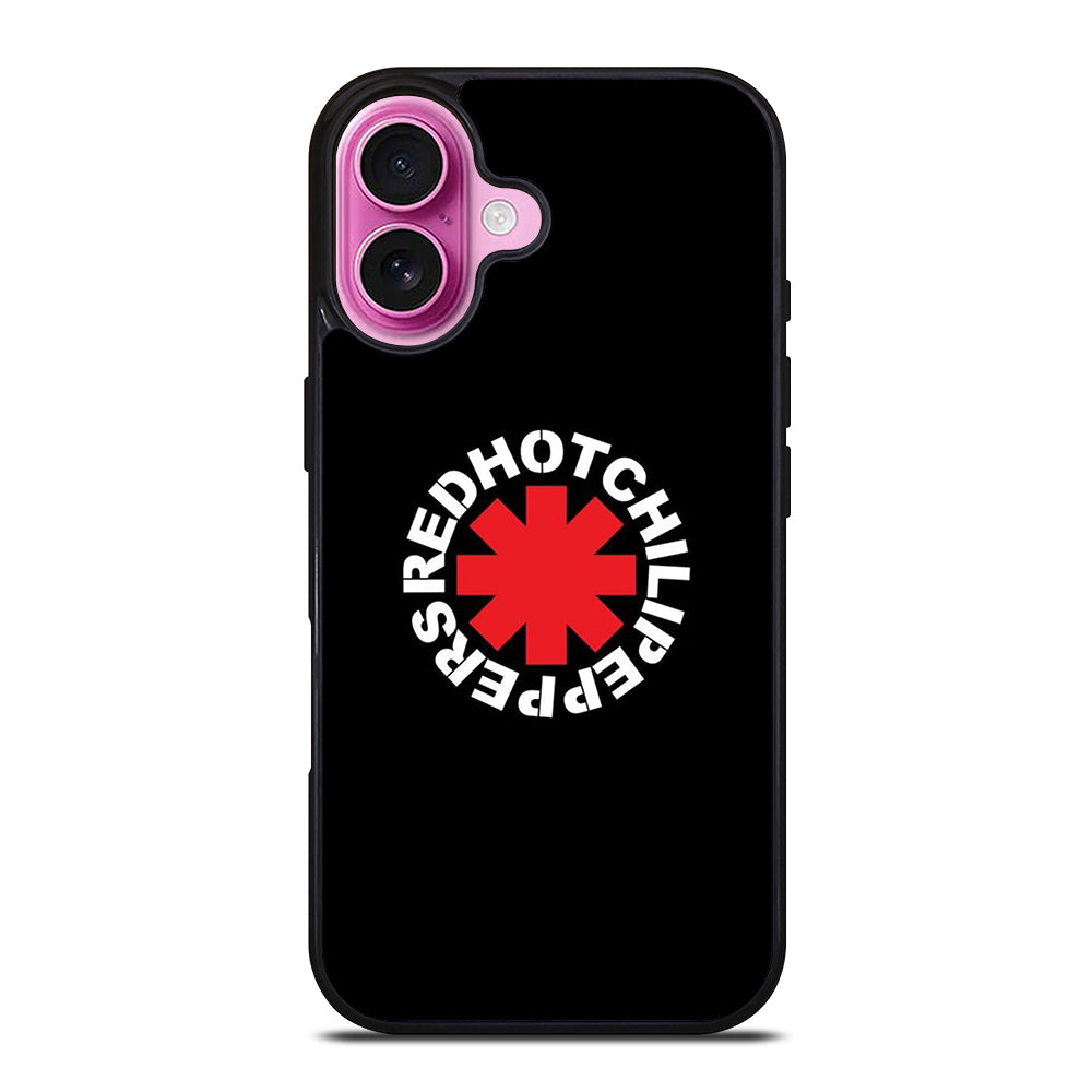 RED HOT CHILI PEPPERS ROCK BAND LOGO iPhone 16 Plus Case Cover