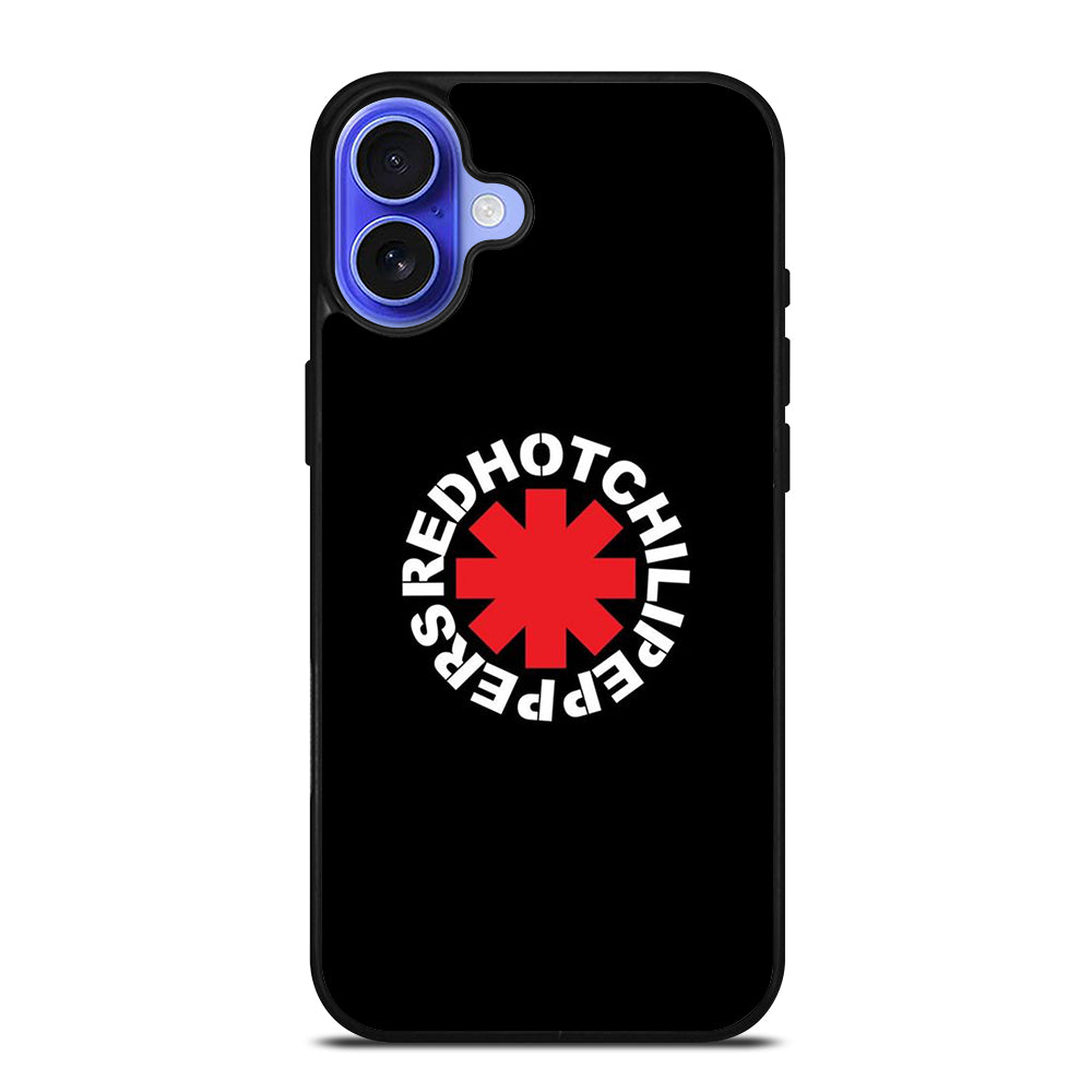 RED HOT CHILI PEPPERS ROCK BAND LOGO iPhone 16 Case Cover