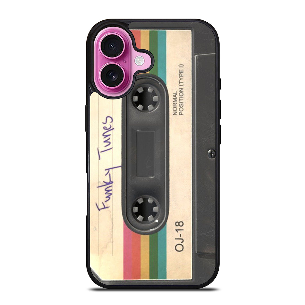 RETRO CASSETTE TAPE RETRO 1 iPhone 16 Plus Case Cover