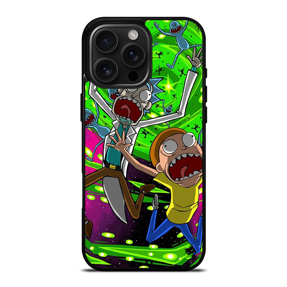 RICK AND MORTY CARTOON SERIES iPhone 16 Pro Max Case Cover