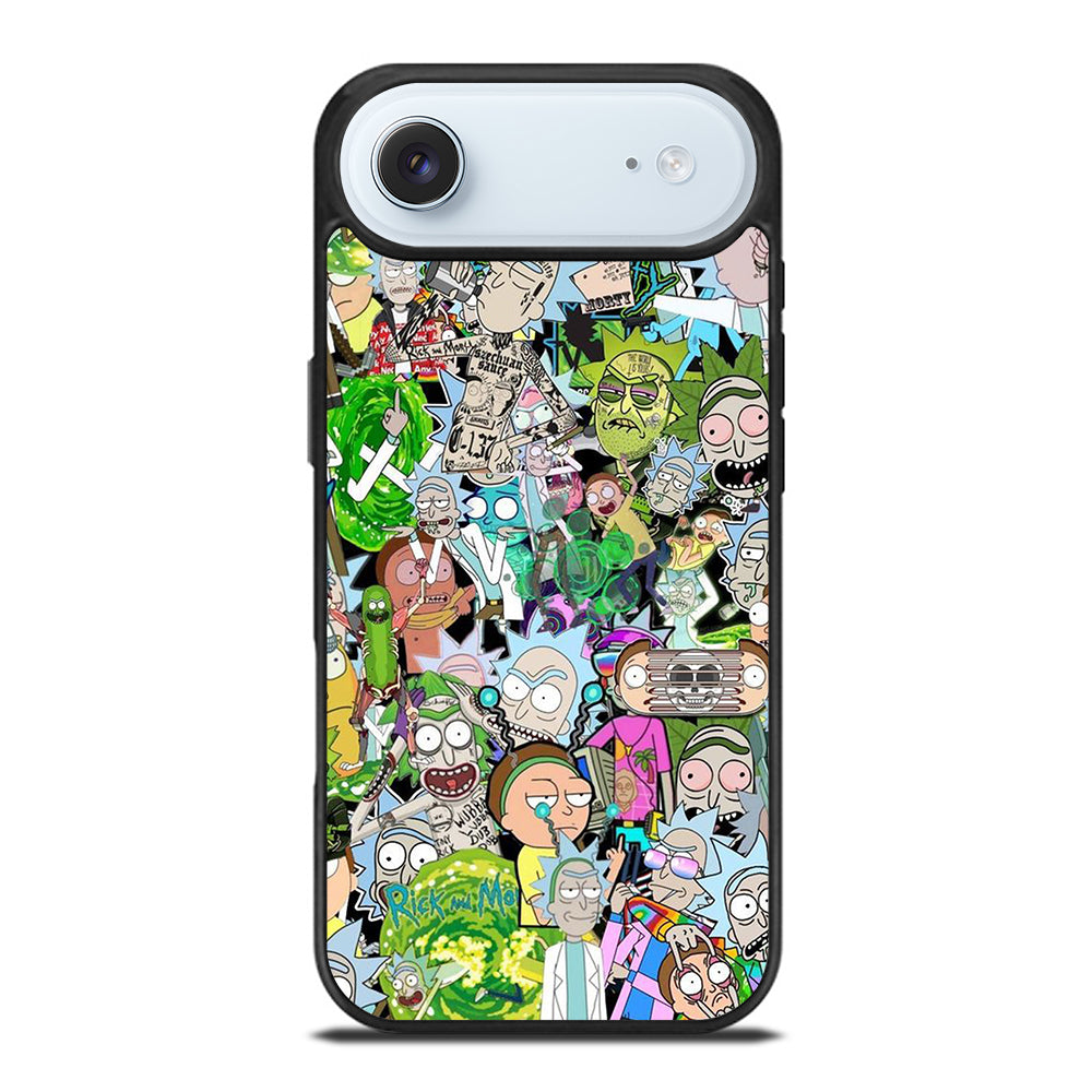 RICK AND MORTY COLLAGE CARTOON iPhone Air Case Cover