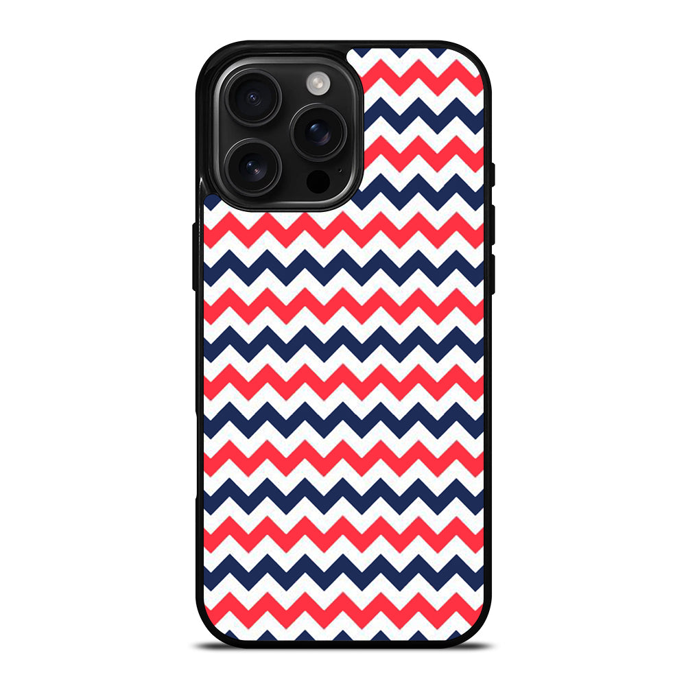 RILEY BLAKE CHEVRON PATTERN 4 iPhone 16 Pro Max Case Cover