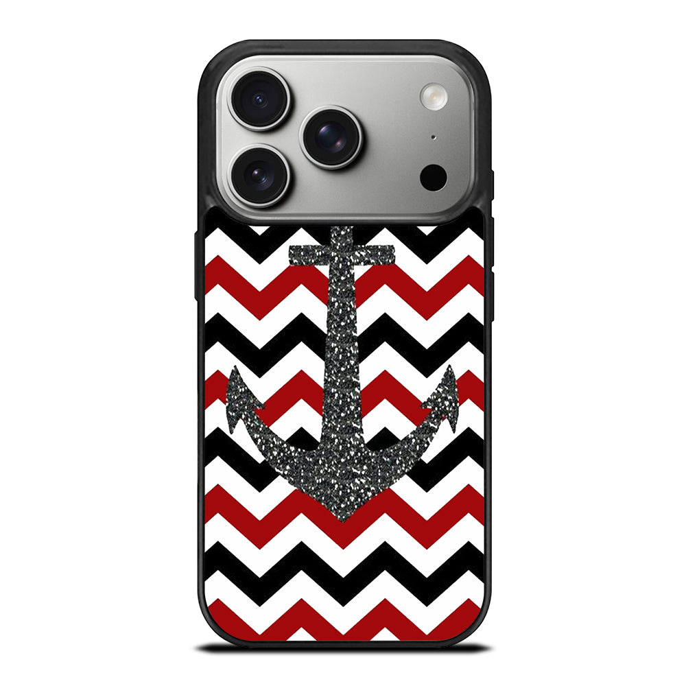 RILEY BLAKE CHEVRON PATTERN 5 iPhone 17 Pro Case Cover