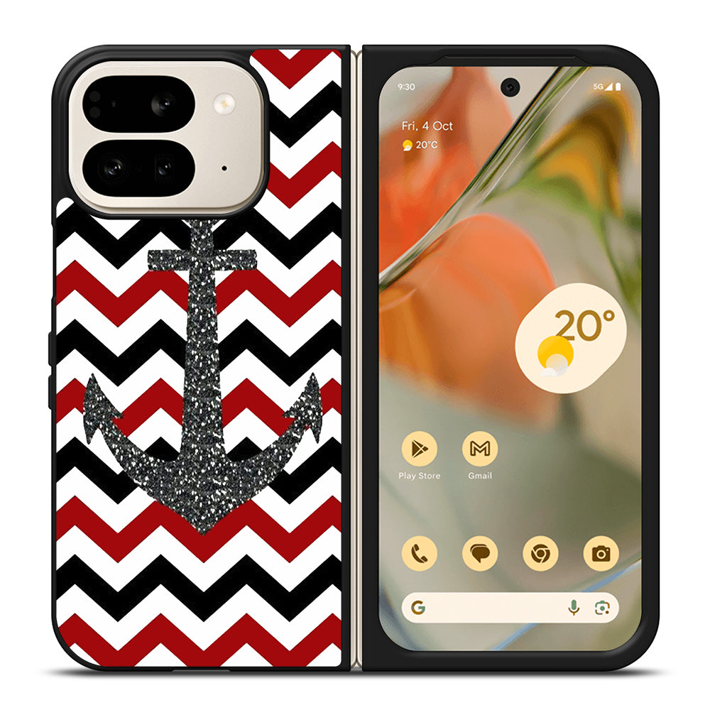 RILEY BLAKE CHEVRON PATTERN 5 Google Pixel 9 Pro Fold Case Cover