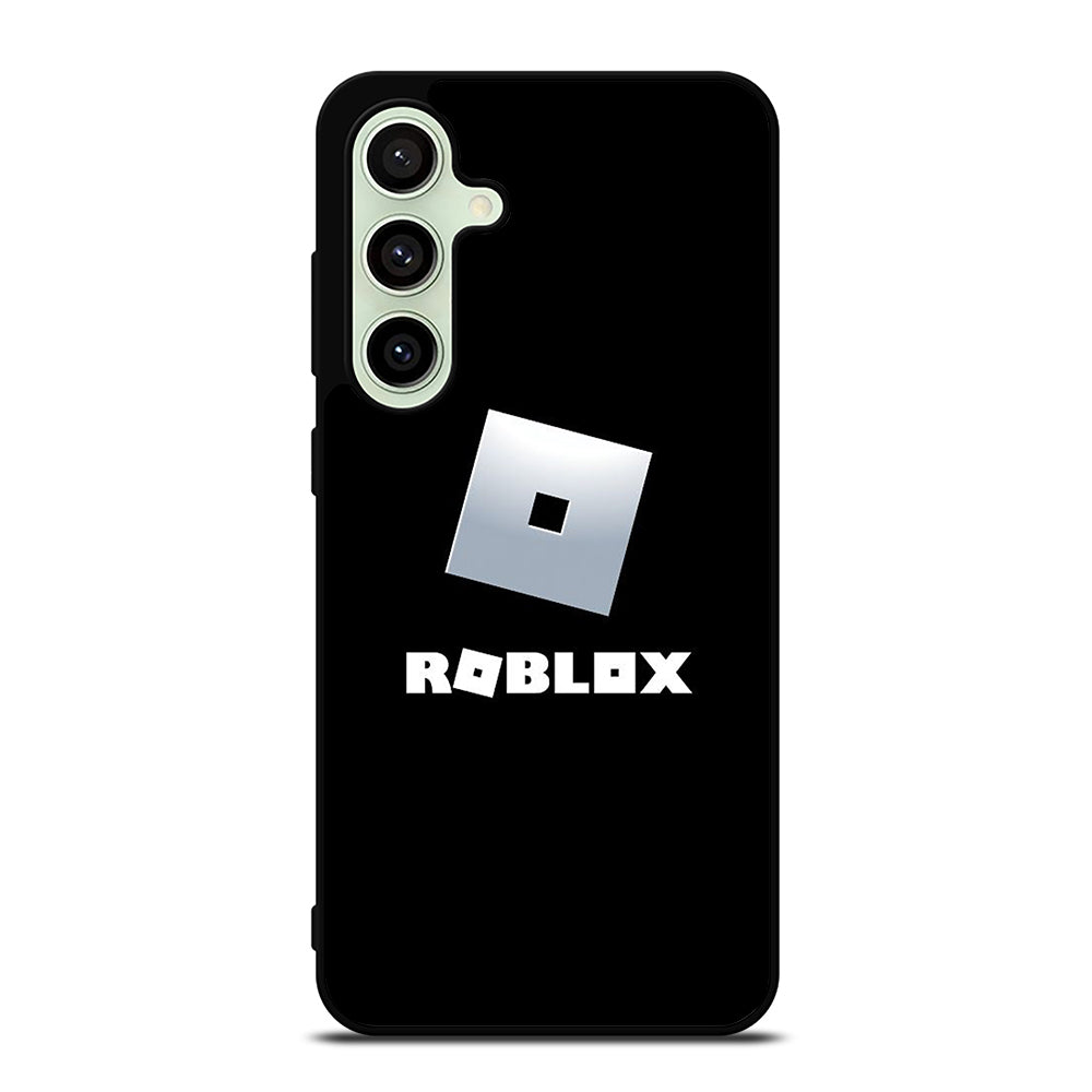 ROBLOX GAME BLACK LOGO Samsung Galaxy S24 FE Case Cover