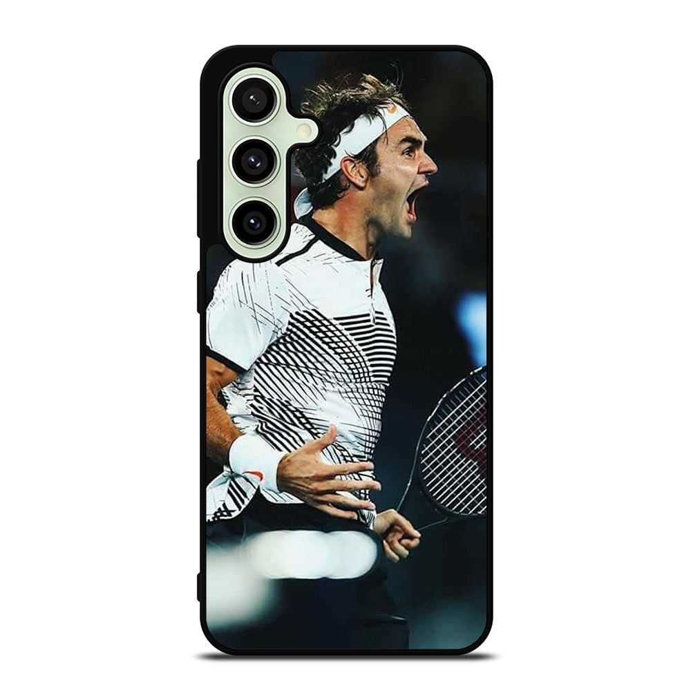 ROGER FEDERER TENNIS 3 Samsung Galaxy S24 FE Case Cover