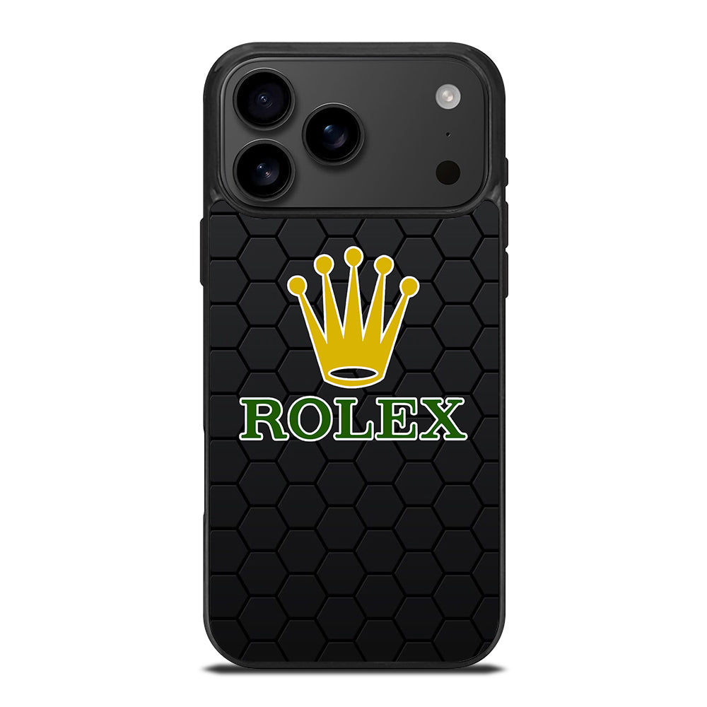 ROLEX WATCH LOGO HEXAGON iPhone 17 Pro Max Case Cover
