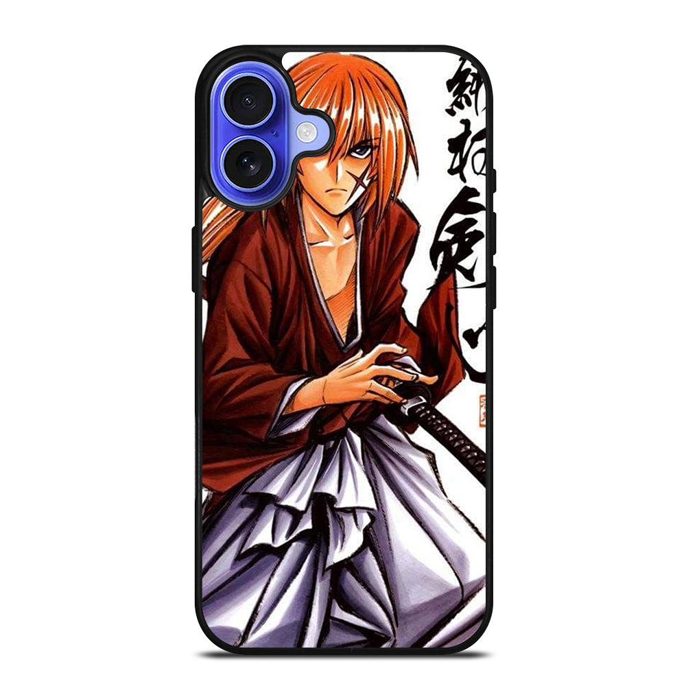 RUROUNI KENSHIN SAMURAI X ANIME SERIES iPhone 16 Case Cover