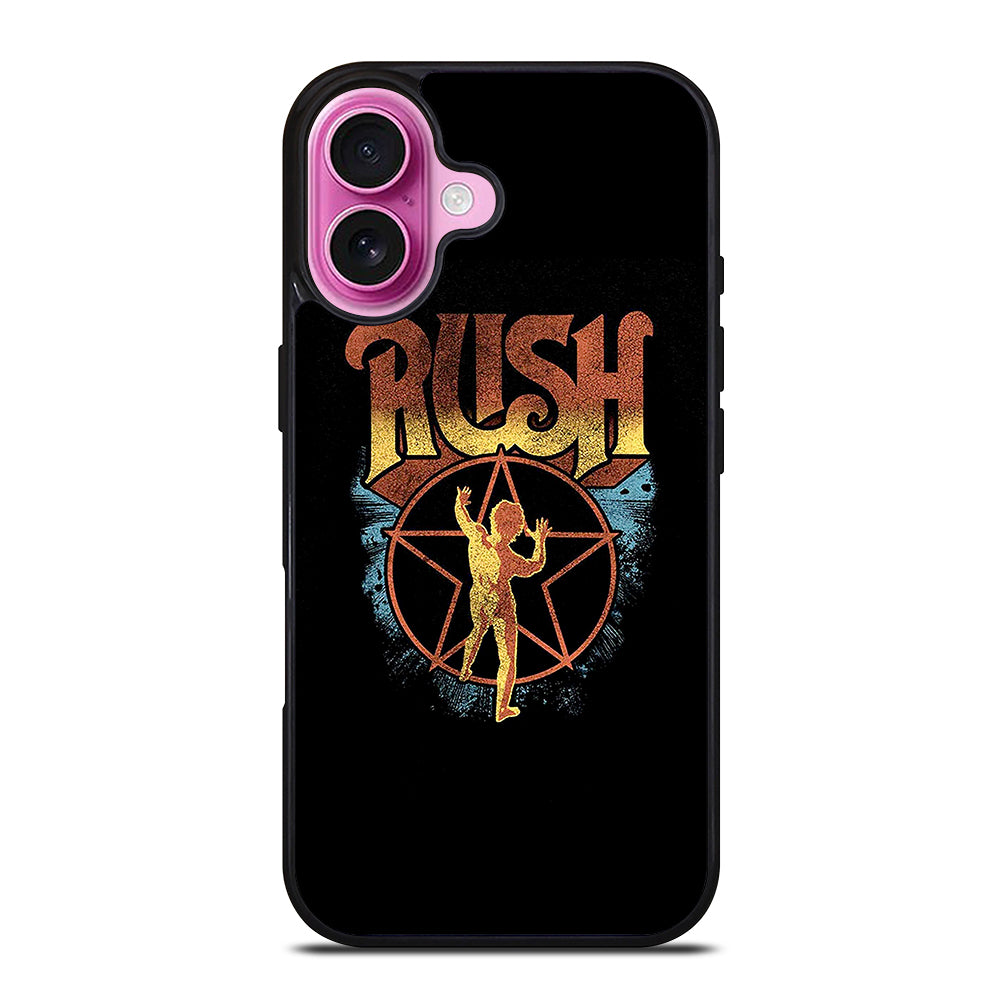 RUSH LOGO iPhone 16 Plus Case Cover