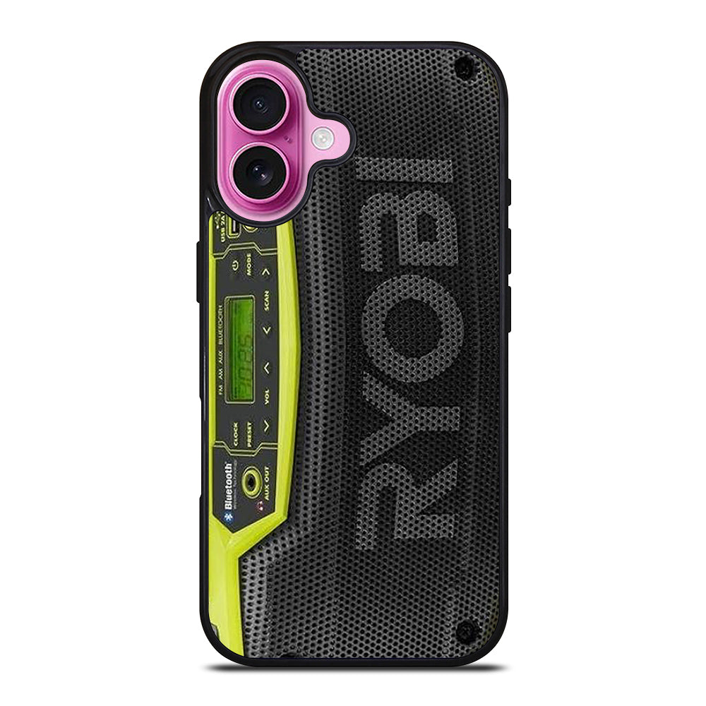 RYOBI JOBSITE RADIO 2 iPhone 16 Plus Case Cover