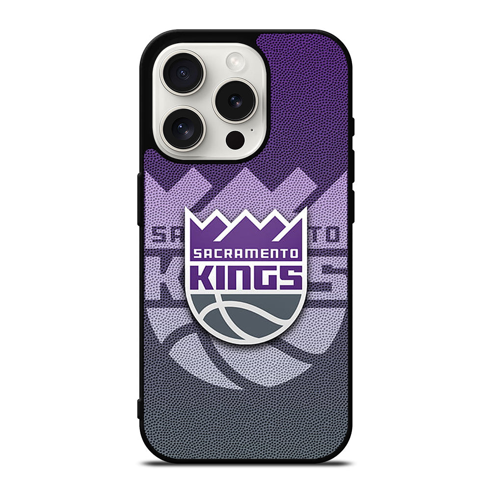 SACRAMENTO KINGS NBA LOGO iPhone 15 Pro Case Cover