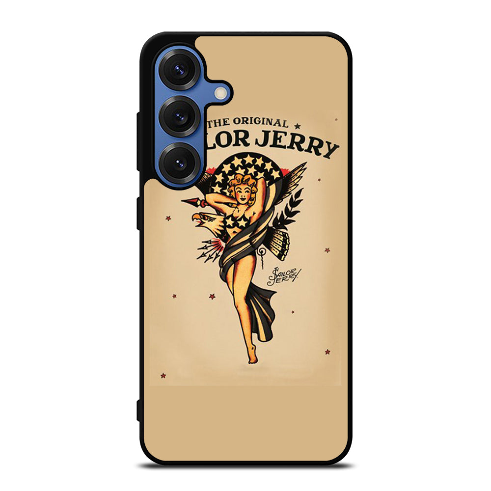 SAILOR JERRY SEXY GIRL ART Samsung Galaxy S25 Case Cover