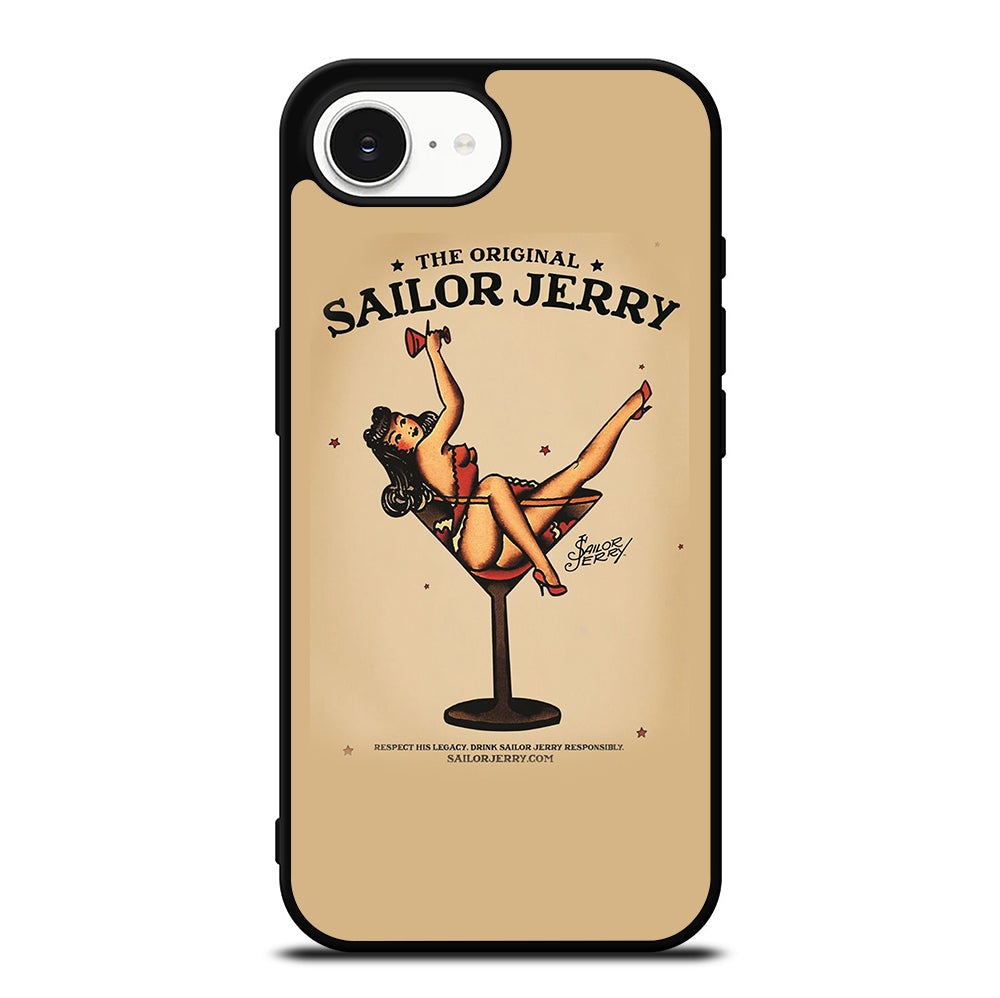 SAILOR JERRY SEXY GIRL TATTOO ART iPhone 16e Case Cover