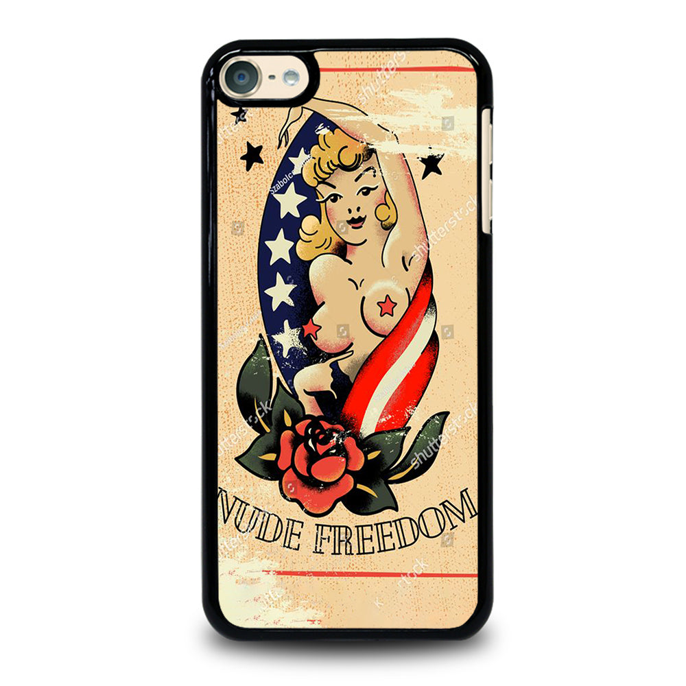SAILOR JERRY SEXY GIRL TATTOO iPod Touch 6 Case Cover
