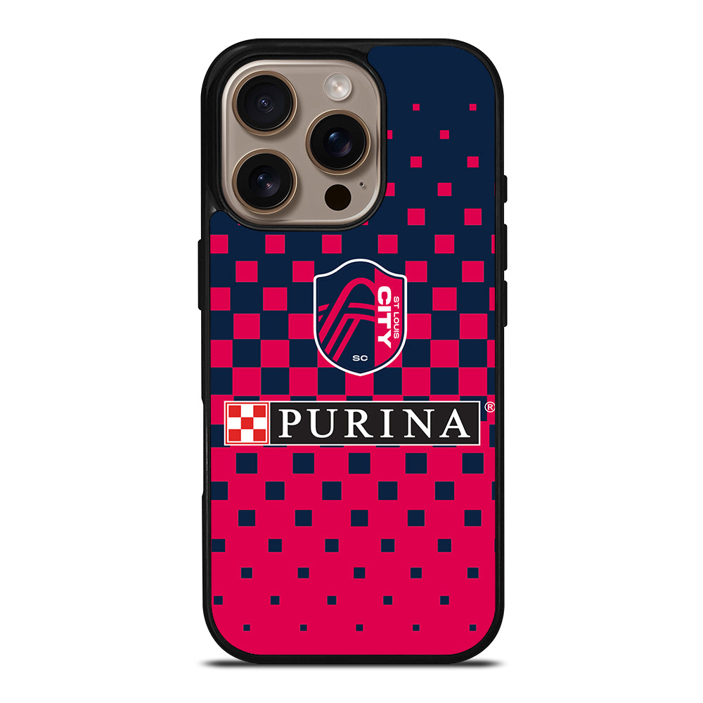SAINT LOUIS CITY LOGO FOOTBALL iPhone 16 Pro Case Cover