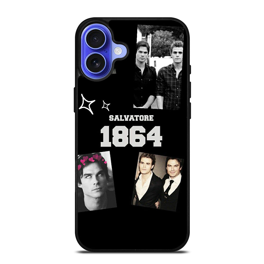 SALVATORE BROTHERS VAMPIRE DIARIES 1 iPhone 16 Case Cover