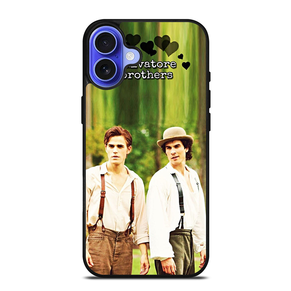 SALVATORE BROTHERS VAMPIRE DIARIES 2 iPhone 16 Case Cover