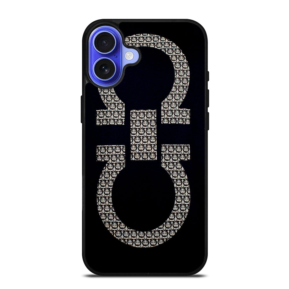 SALVATORE FERRAGAMO LOGO 3 iPhone 16 Case Cover