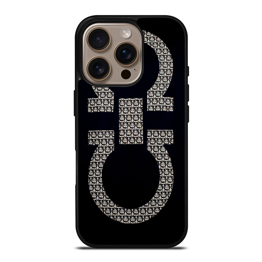 SALVATORE FERRAGAMO LOGO 3 iPhone 16 Pro Case Cover
