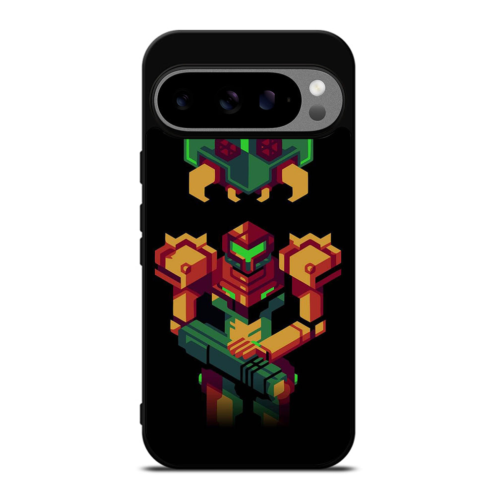 SAMUS ARAN METROID CAETOON 3 Google Pixel 9 Pro XL Case Cover