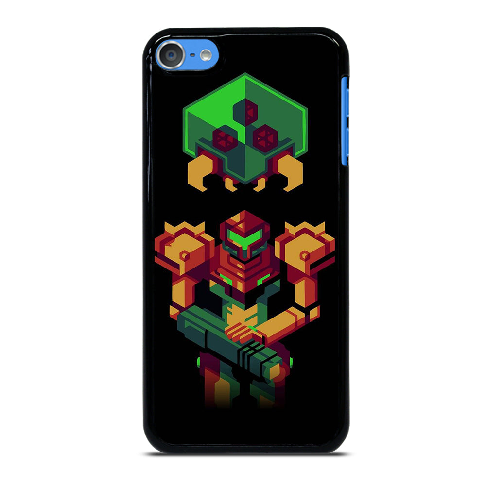 SAMUS ARAN METROID CAETOON 3 iPod Touch 7 Case Cover