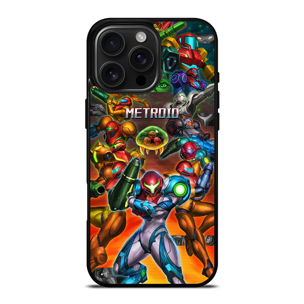SAMUS ARAN METROID CARTOON 2 iPhone 16 Pro Max Case Cover