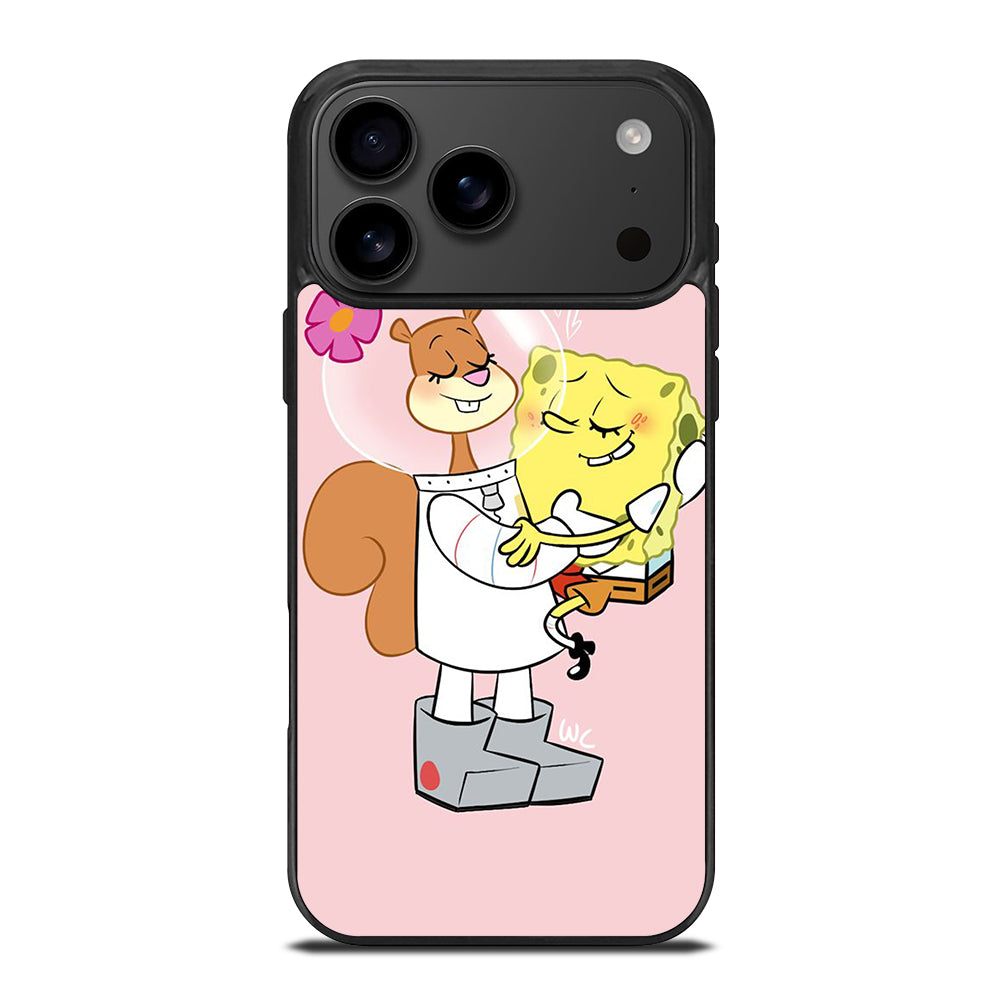 SANDY SQUIRREL AND SPONGEBOB iPhone 17 Pro Max Case Cover
