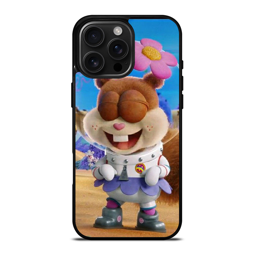 SANDY SQUIRREL CUTE SPONGEBOB iPhone 16 Pro Max Case Cover