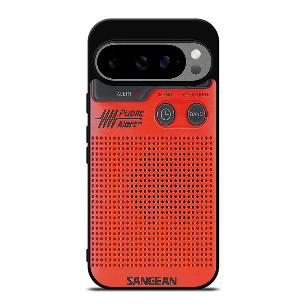 SANGEAN RED RADIO 3 Google Pixel 9 Pro XL Case Cover