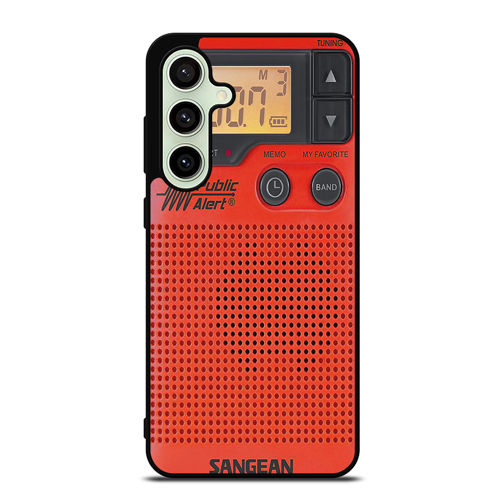 SANGEAN RED RADIO 3 Samsung Galaxy S24 FE Case Cover