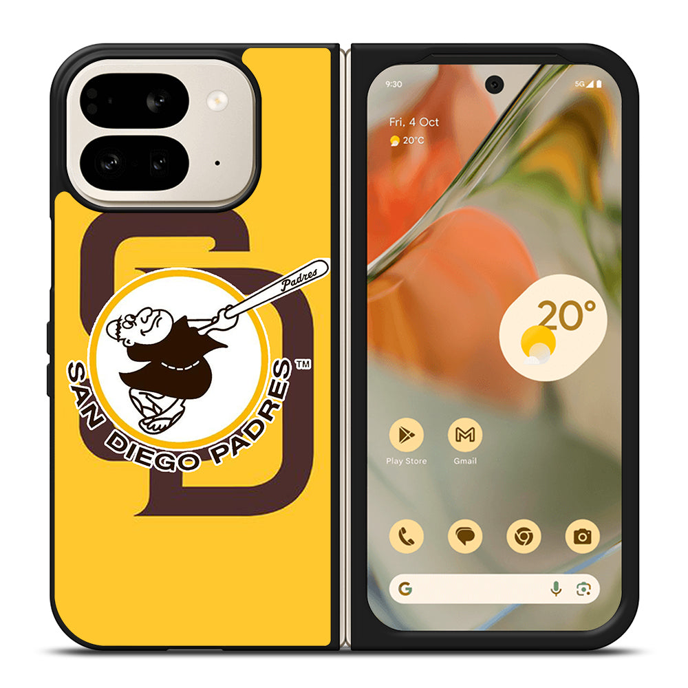 SAN DIEGO PADRES SYMBOL MLB 2 Google Pixel 9 Pro Fold Case Cover
