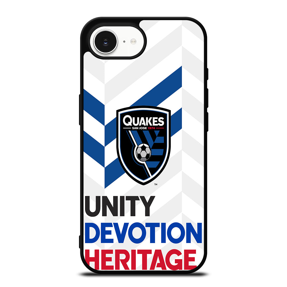 SAN JOSE EARTHQUAKES LOGO iPhone 16e Case Cover
