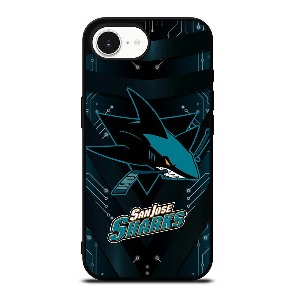 SAN JOSE SHARKS LOGO iPhone 16e Case Cover