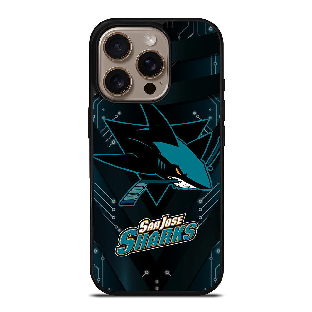 SAN JOSE SHARKS LOGO iPhone 16 Pro Case Cover