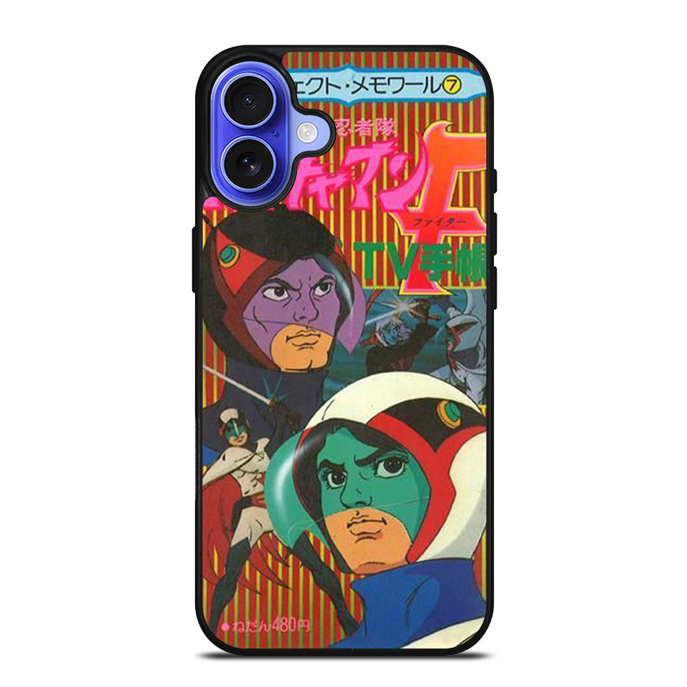 SCIENCE NINJA TEAM GATCHAMAN ANIME 2 iPhone 16 Case Cover
