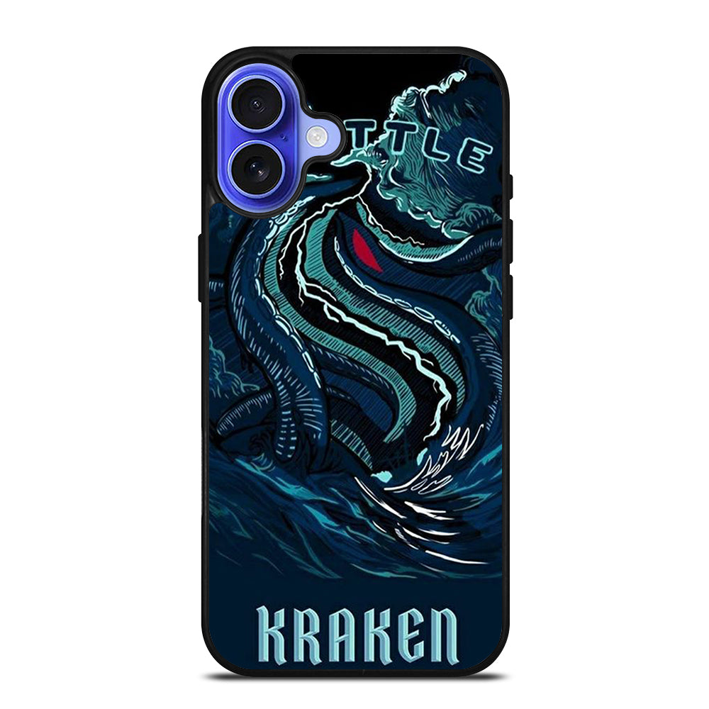 SEATTLE KRAKEN NHL 1 iPhone 16 Case Cover
