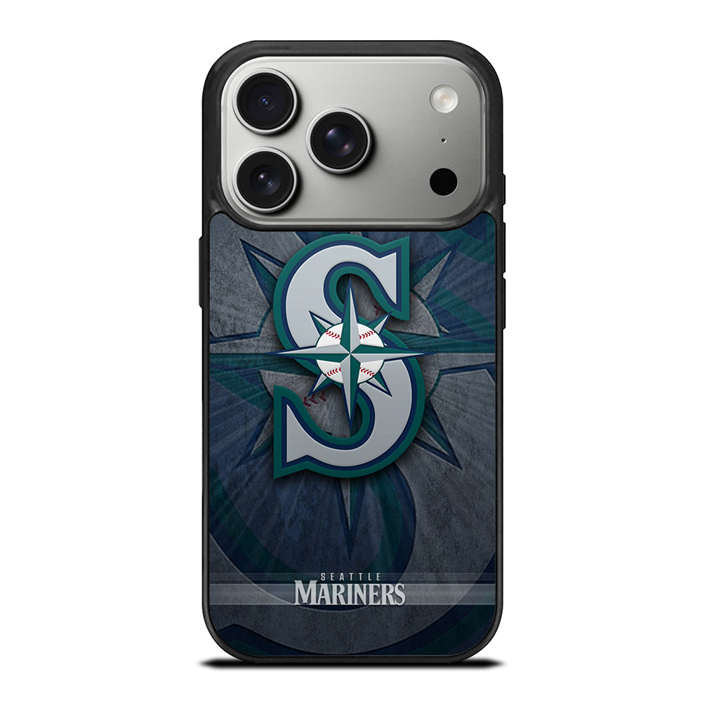 SEATTLE MARINERS MLB LOGO 1 iPhone 17 Pro Case Cover