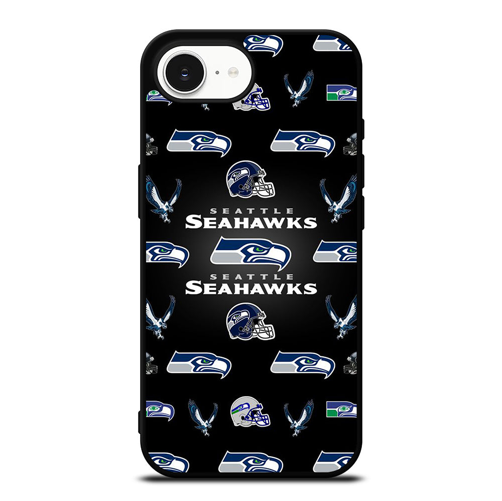 SEATTLE SEAHAWKS PATTERN iPhone 16e Case Cover